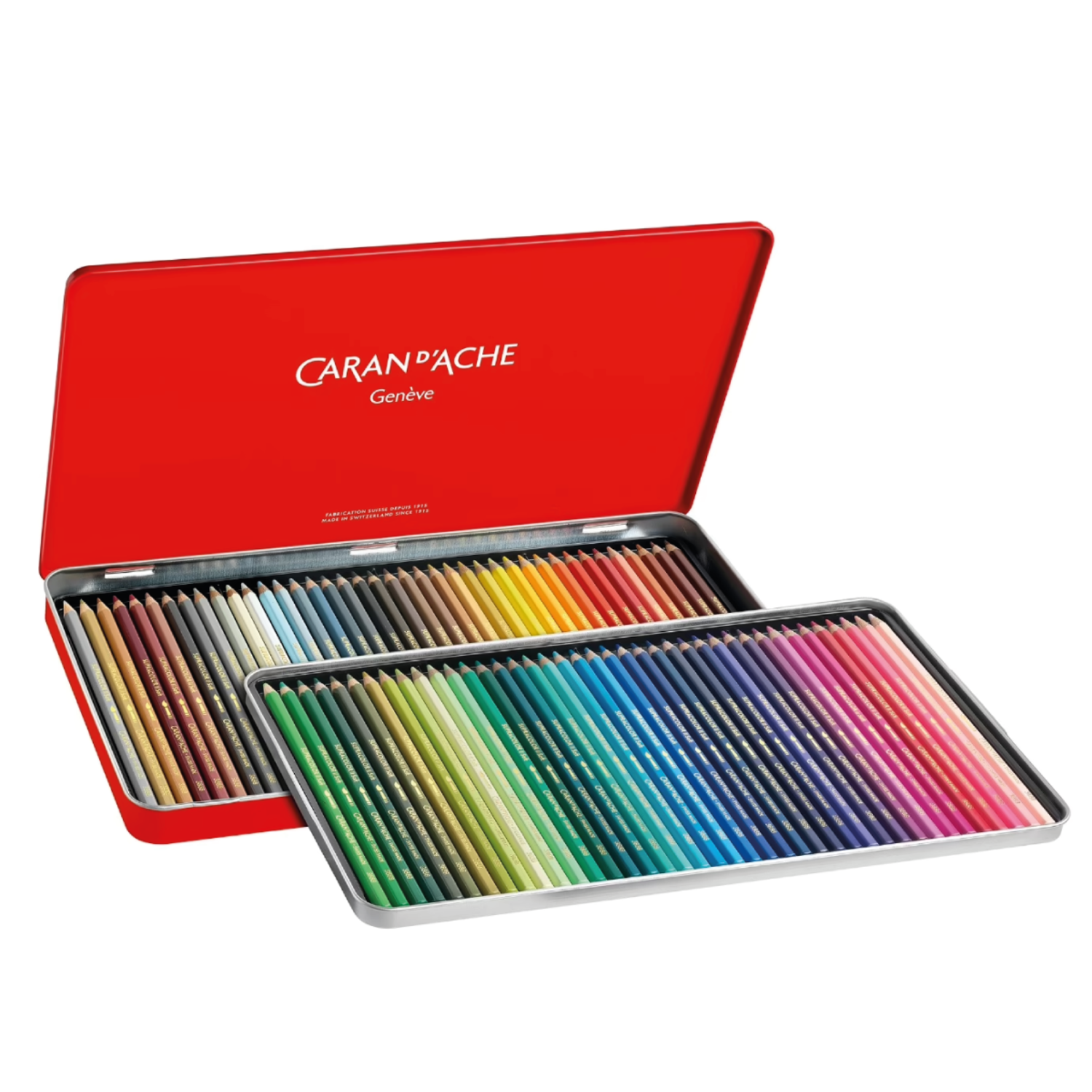 CARAN D'ACHE SUPRACOLOR AQUARELLSTIFTE 80 STÜCK 2