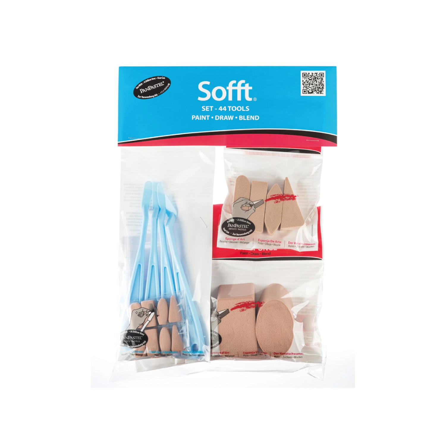 PANPASTEL SOFFT TOOLS COMBINATIE SET 44X 2