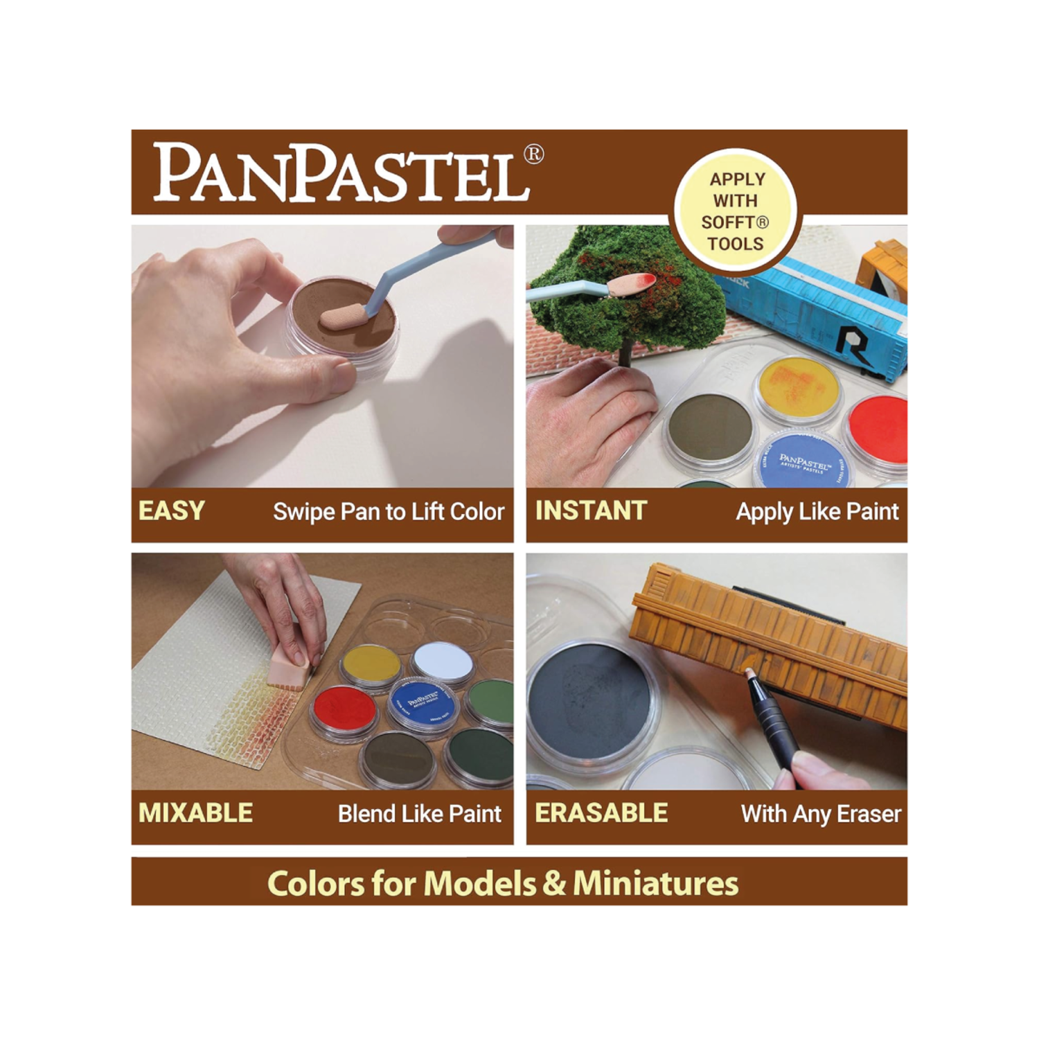 PANPASTEL WEATHERING-KIT 1 (7X) 4