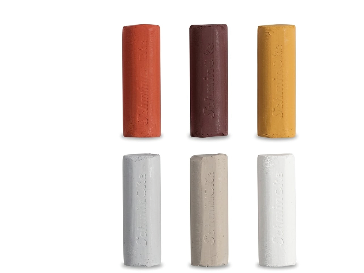 SCHMINCKE SOFTPASTELL-THEMENSET 6 × HALB BRAUN-/GRAUTÖNE 2