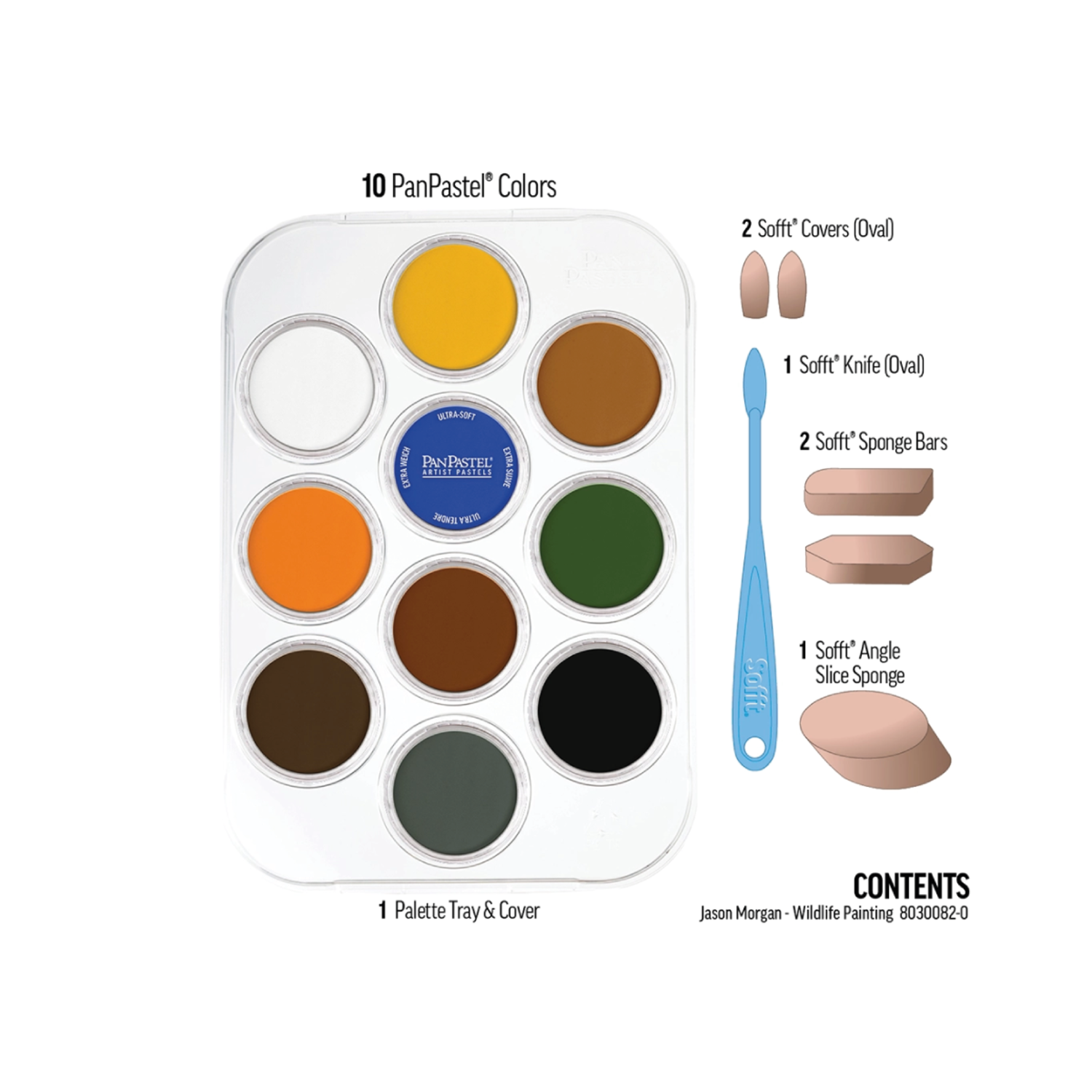 PANPASTEL WILDLIFE STARTERKIT 10X 3