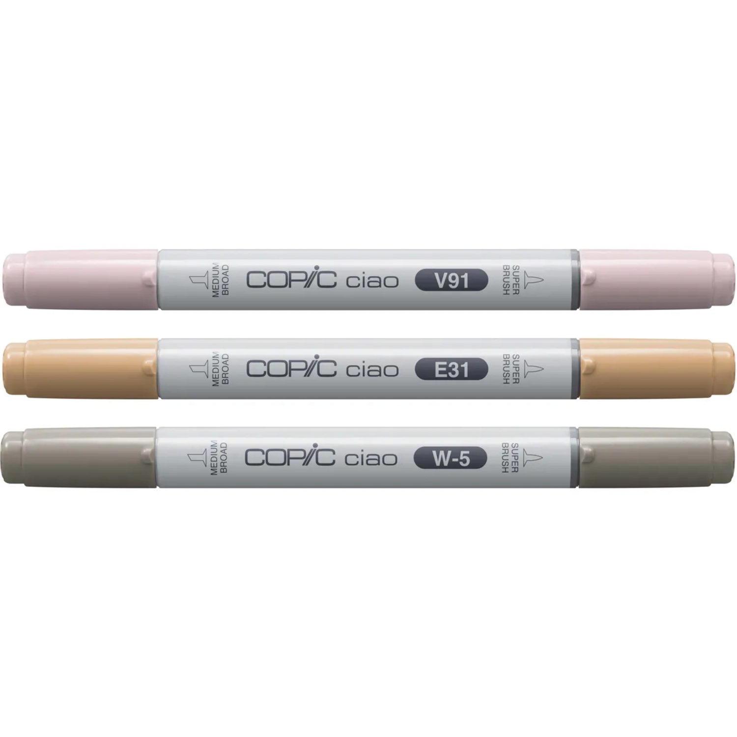 COPIC CIAO MARKERSET LAYER & MIX PET PALETTE 3-TEILIG 2