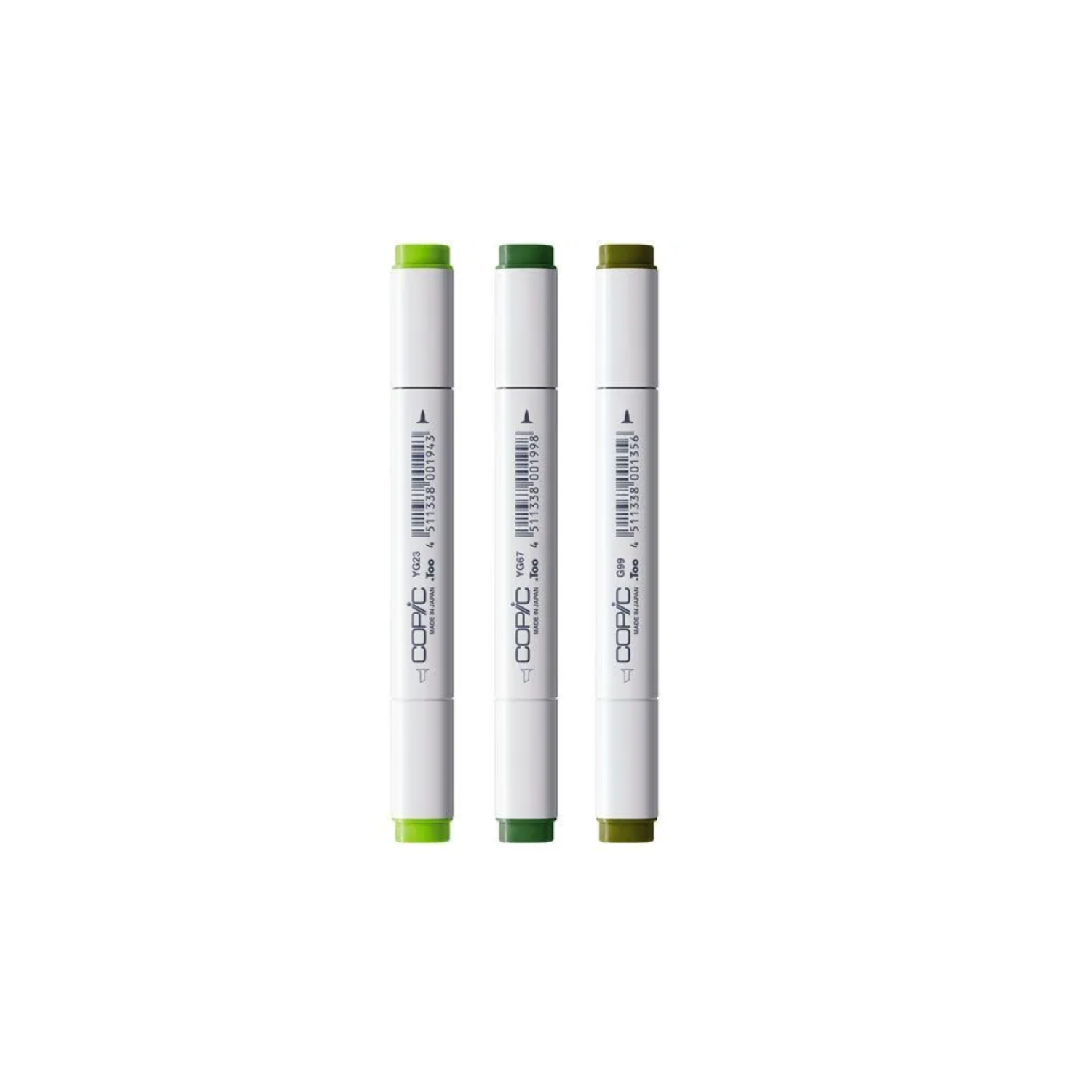 COPIC CLASSIC MARKER SET DESIGNER COLLECTION SUMMER LEAF TINTS 3X 3