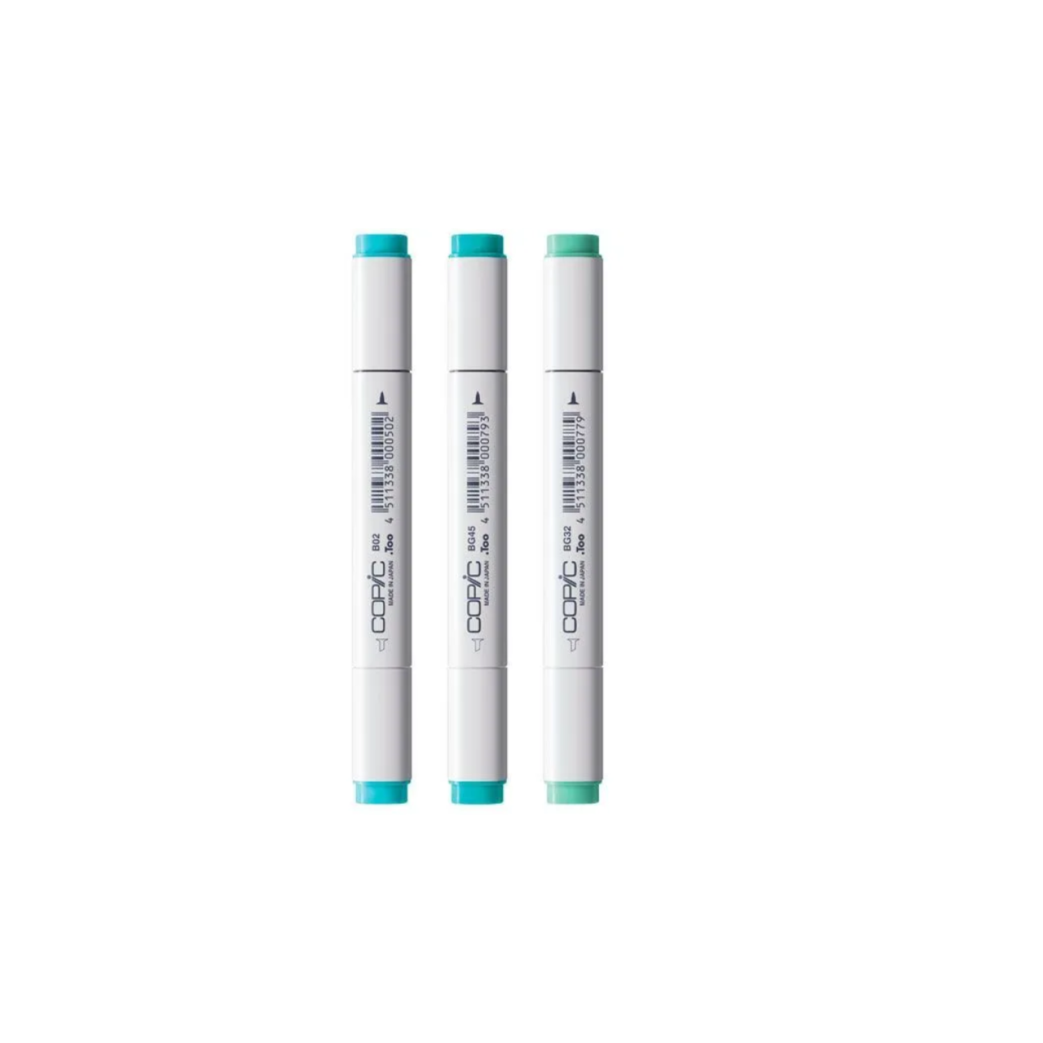 COPIC CLASSIC MARKER SET DESIGNER COLLECTION CLEAR WATER TINTS 3X 3