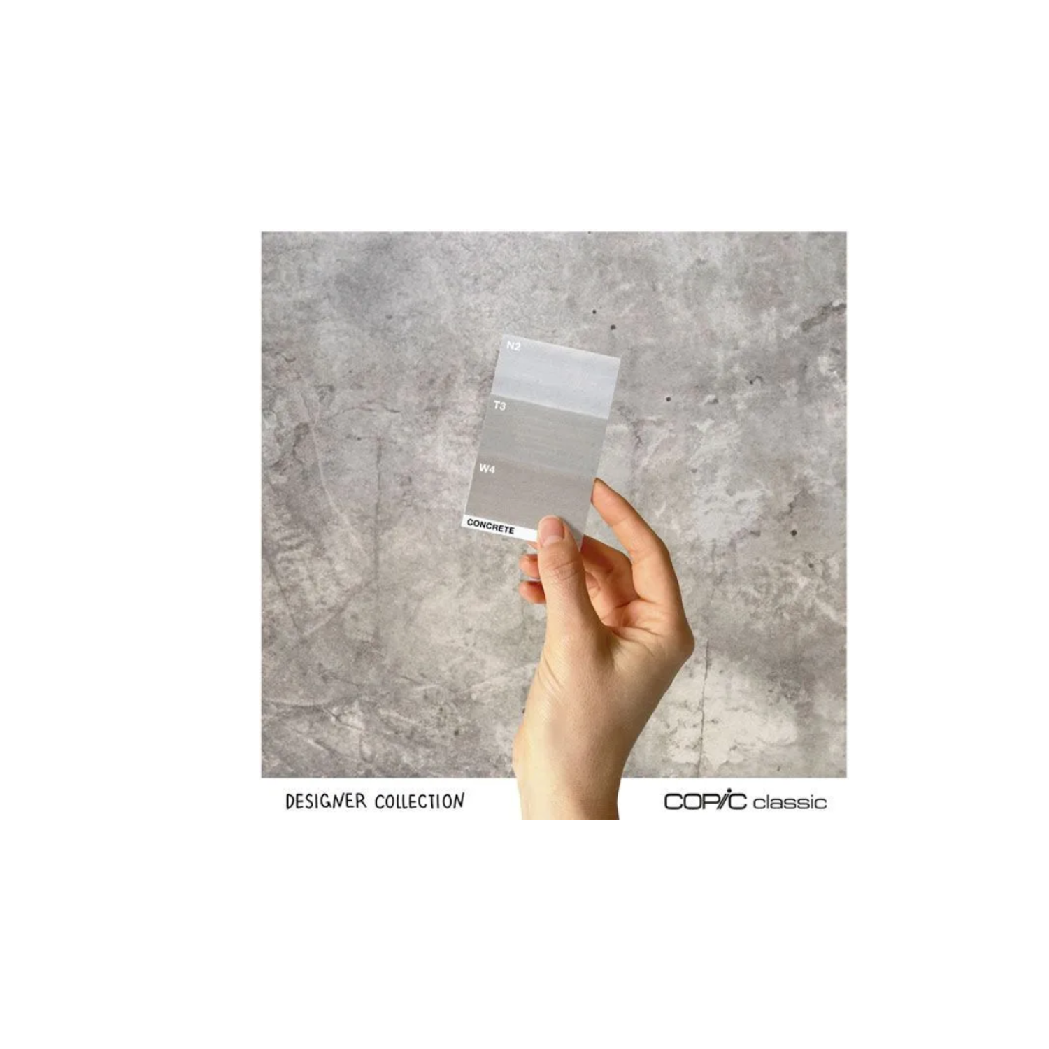 COPIC CLASSIC MARKER SET DESIGNER COLLECTION CONCRETE TINTS 3X 4