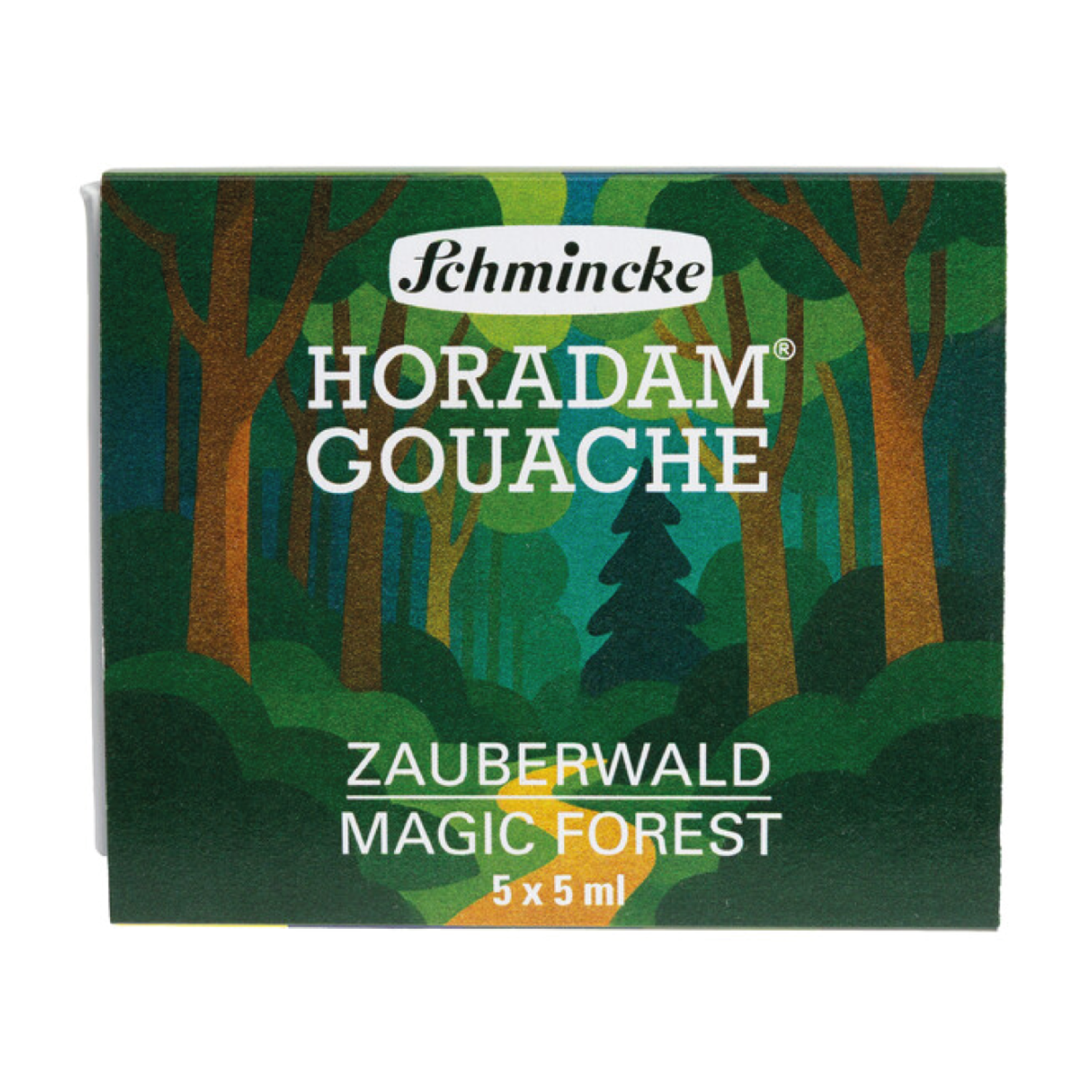 SCHMINCKE HORADAM GOUACHE SET ZAUBERWALD 5X 5ML WECK=WECK 3