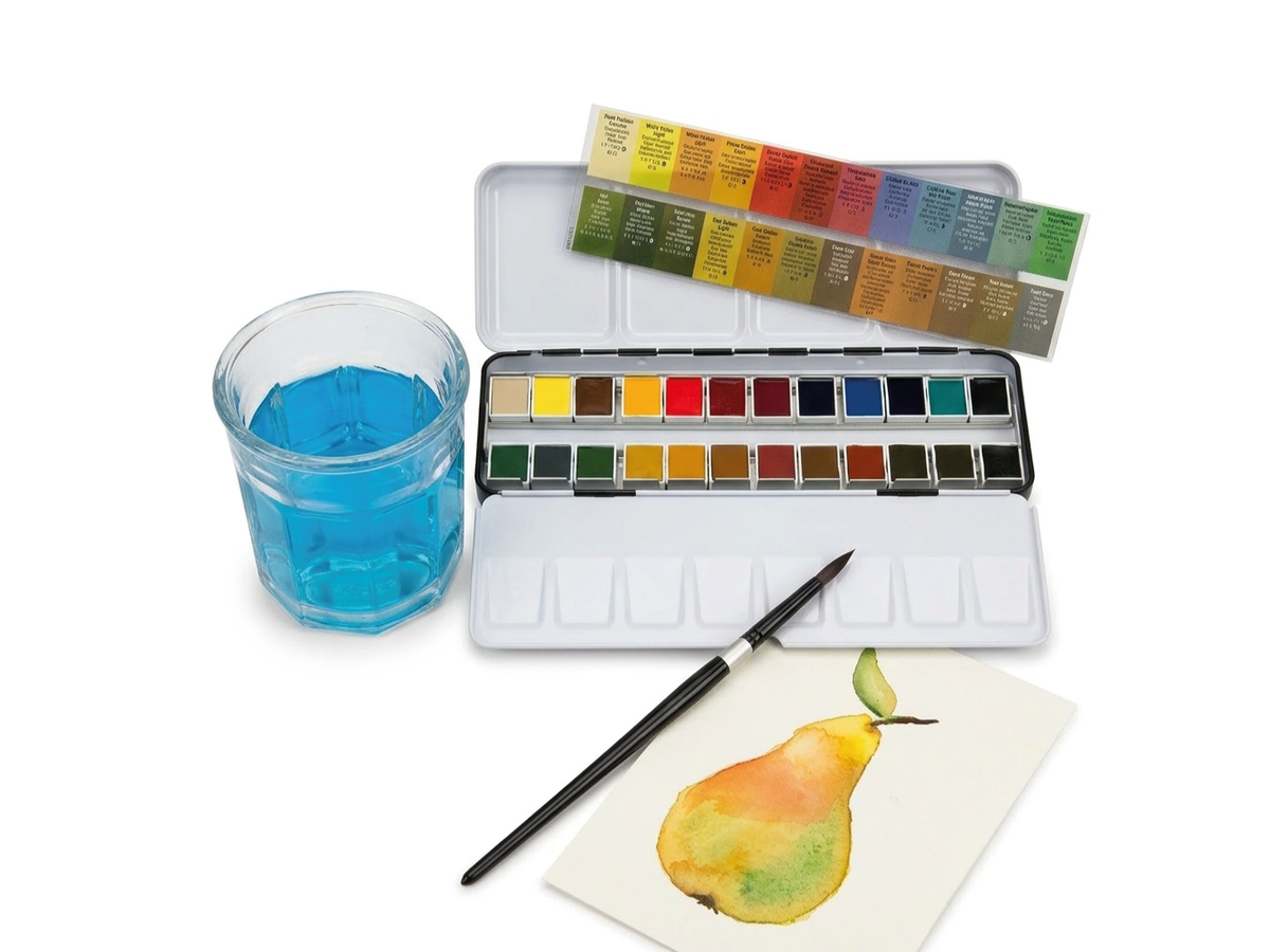 DANIEL SMITH WATERCOLOUR SET 24X 1/2 NAP 5