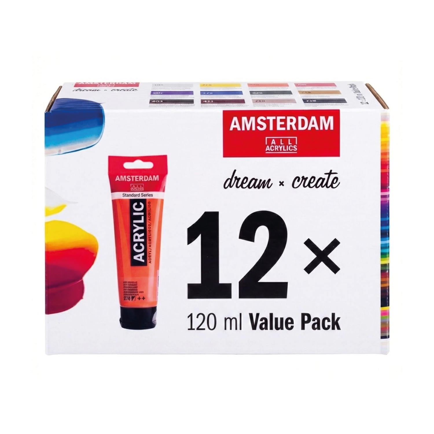 TALENS AMSTERDAM ACRYLFARBEN SET 12 × 120 ML 3