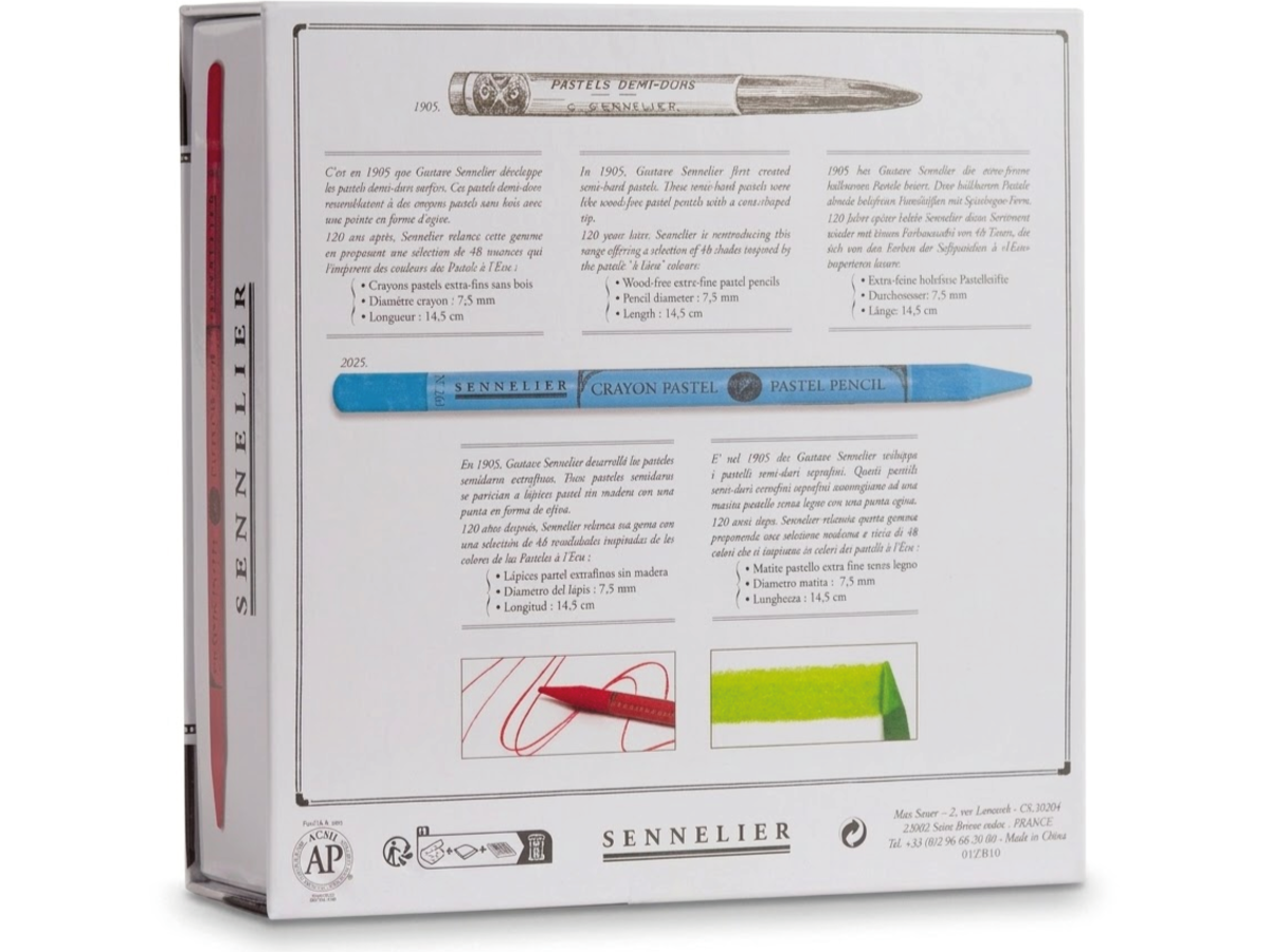 SENNELIER PASTELPOTLODEN SET ASSORTED 24X 6