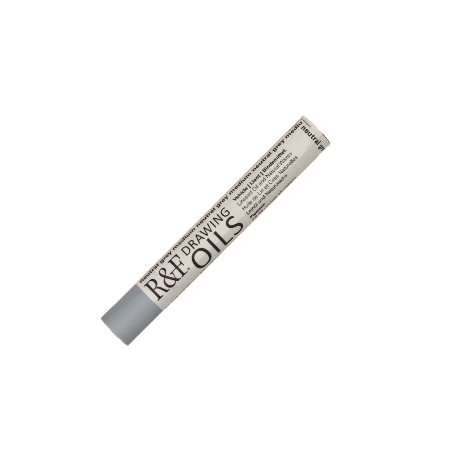 R&F DRAWING OIL STICK 12ML NEUTRAL GREY MEDIUM 122 3