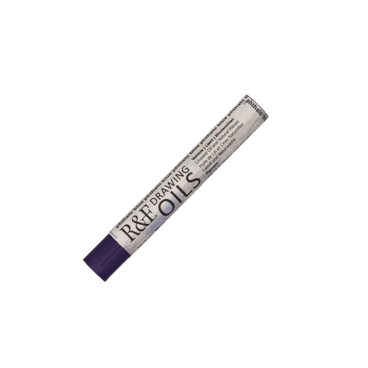 R&F DRAWING OIL STICK 12ML PHTHALO BLUE 127 3