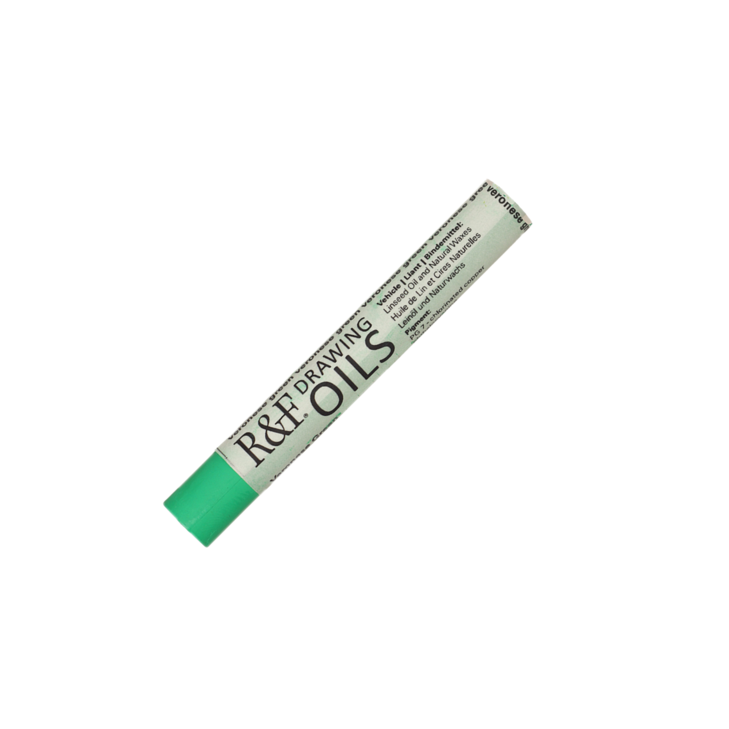 R&F DRAWING OIL STICK 12ML VERONESE GREEN 137 3