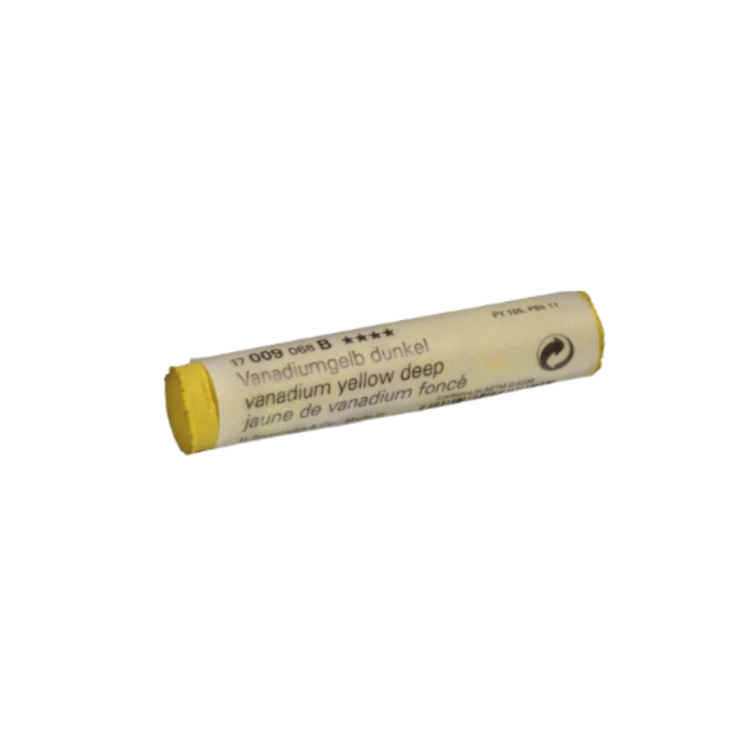 SCHMINCKE WEICHE KÜNSTLER PASTELLFARBE VANADIUMGELB DUNKEL 009B 3