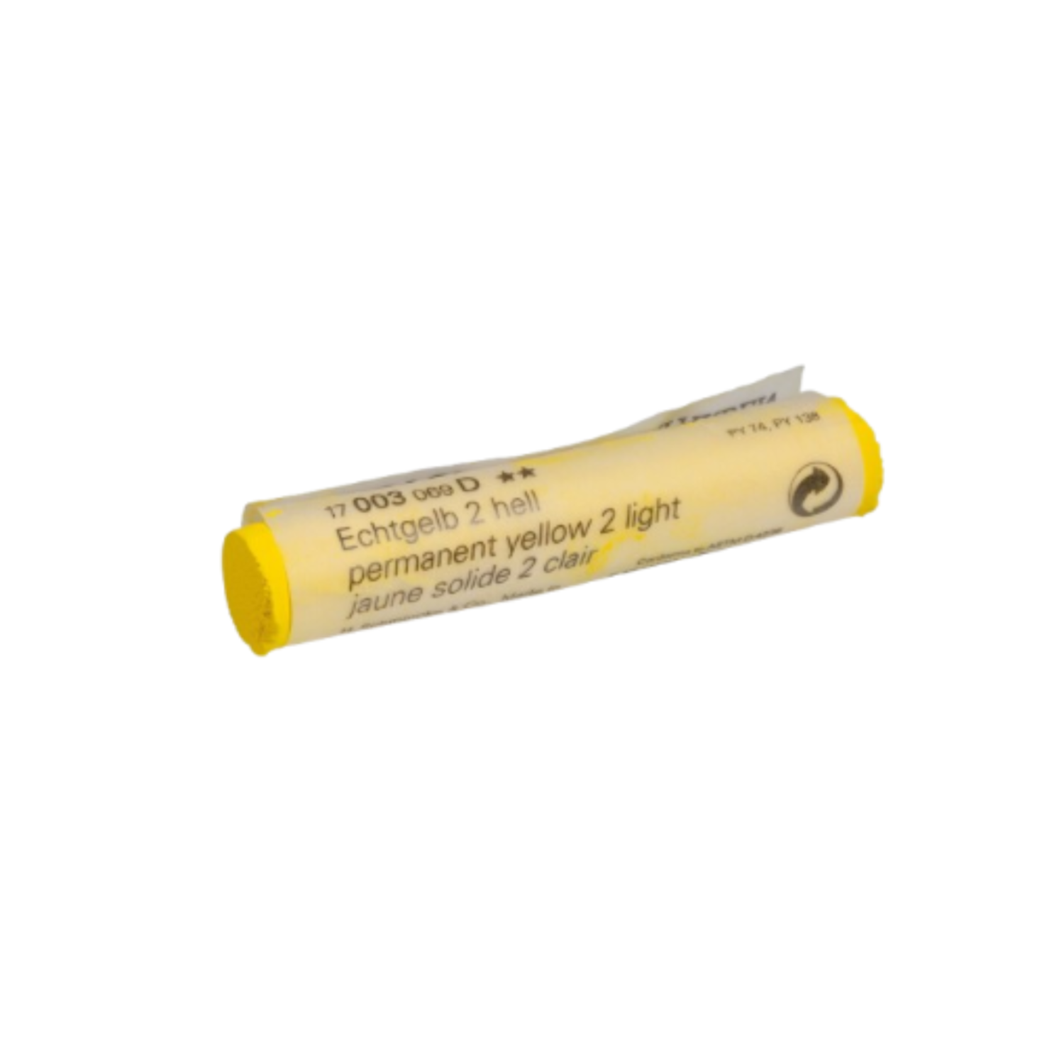 SCHMINCKE WEICHE KÜNSTLER PASTELLFARBE ECHTGELB 2 HELL 003D 3