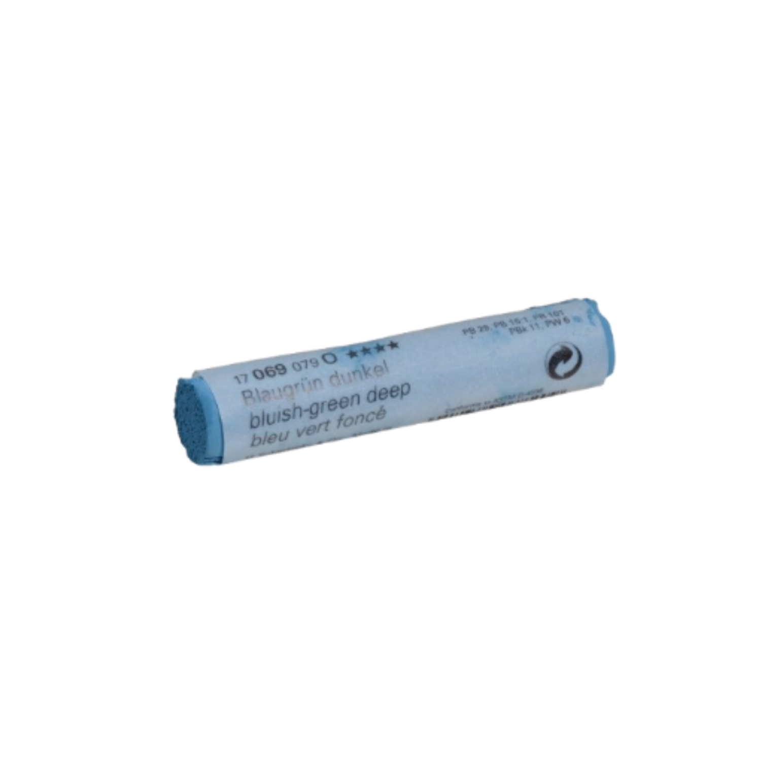 SCHMINCKE WEICHE KÜNSTLER PASTELLFARBE BLAUGRÜN DUNKEL 069O 3
