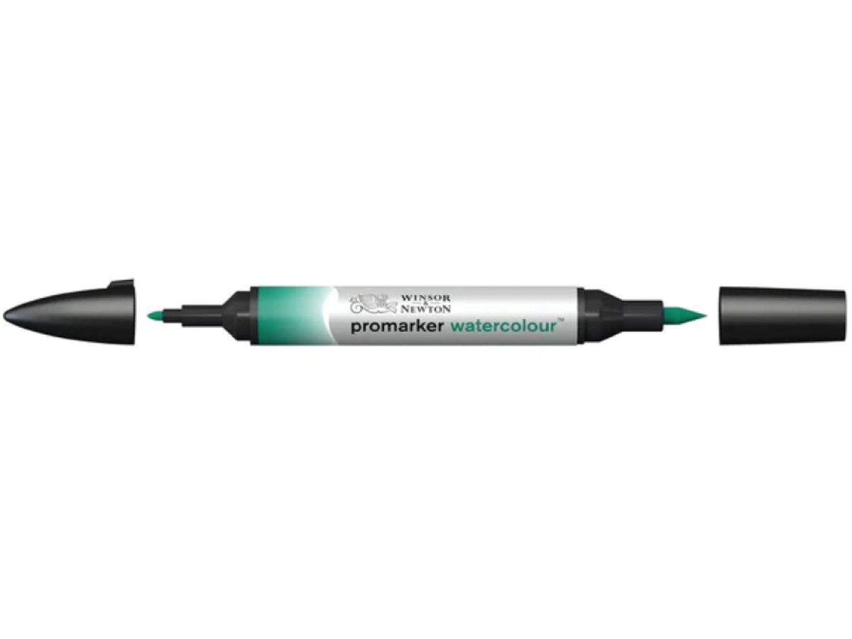 WINSOR & NEWTON PROMARKER WATERCOLOUR 522 PHTHALO GREEN 2