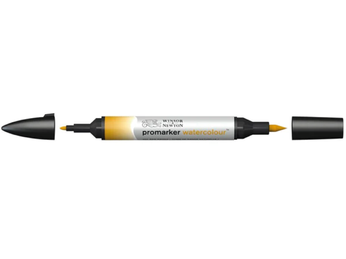 WINSOR & NEWTON PROMARKER WATERCOLOUR 552 RAW SIENNA 2