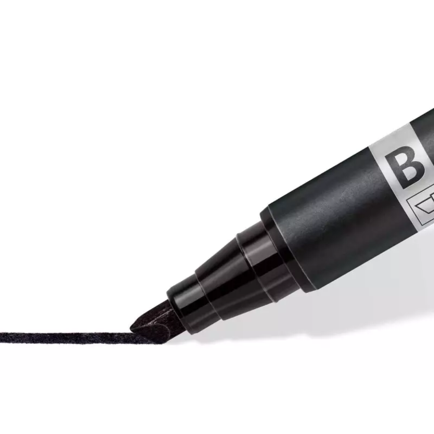 STAEDTLER LUMOCOLOR PERMANENT DUO F/M 348 ZWART 3