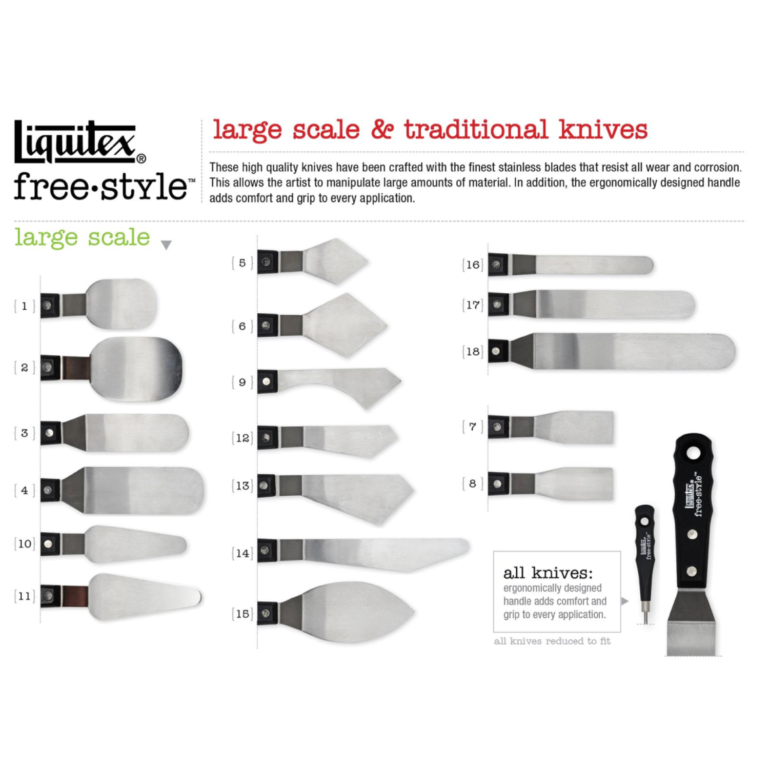 LIQUITEX FREESTYLE MALMESSER 7 2