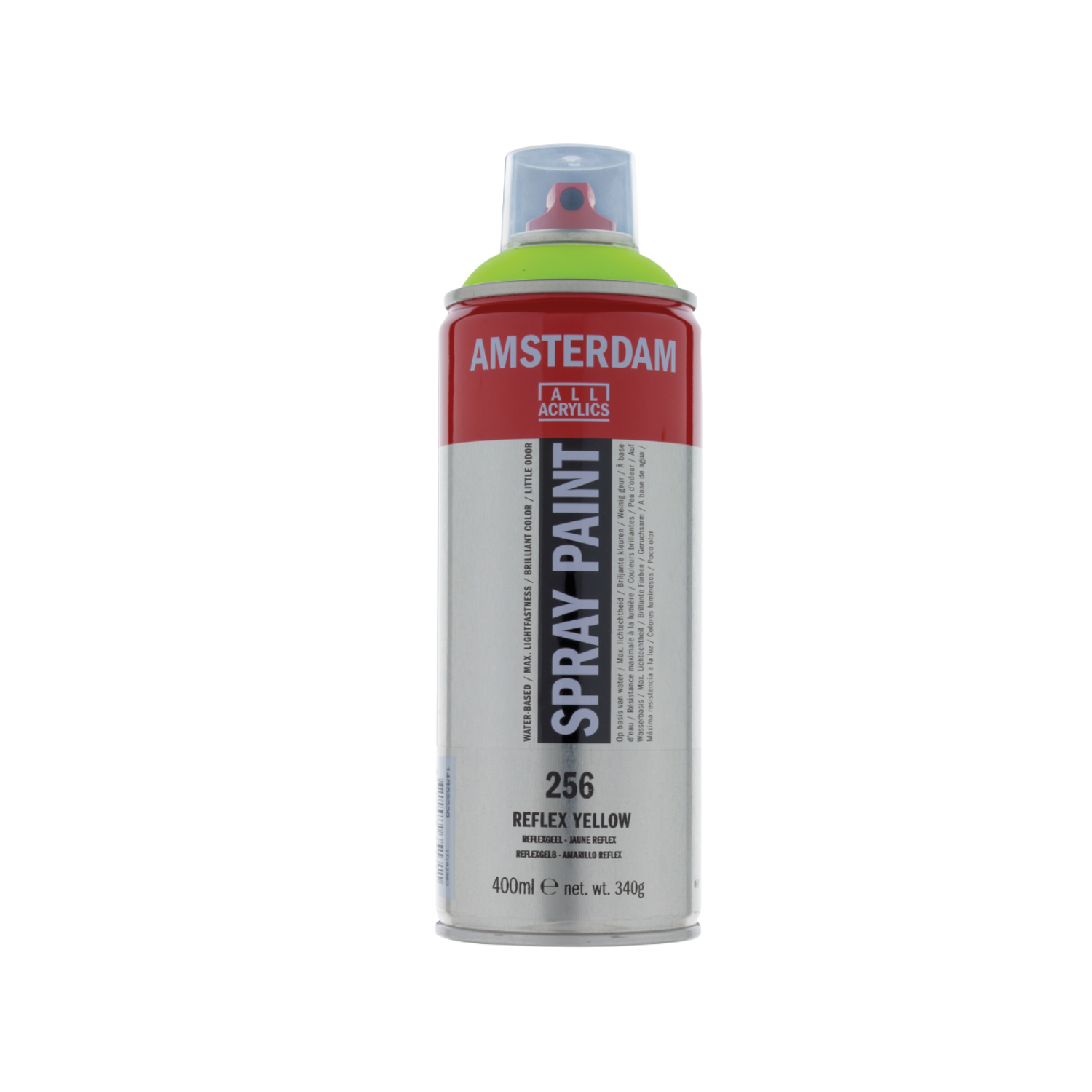 AMSTERDAM SPRAYPAINT 400ML 256 REFLEX GELB 3