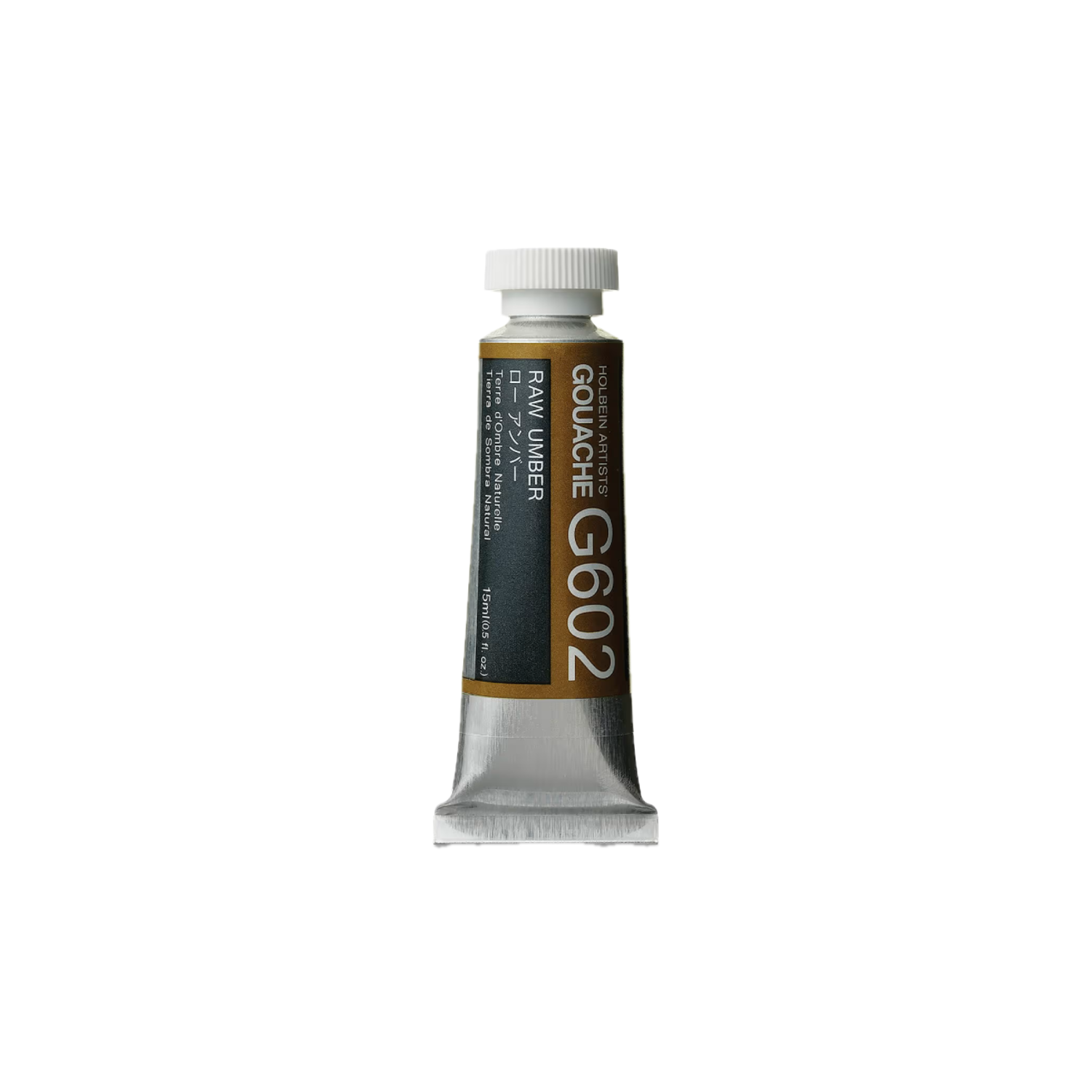 HOLBEIN ARTISTS' GOUACHE 15ML RAW UMBER G602 3