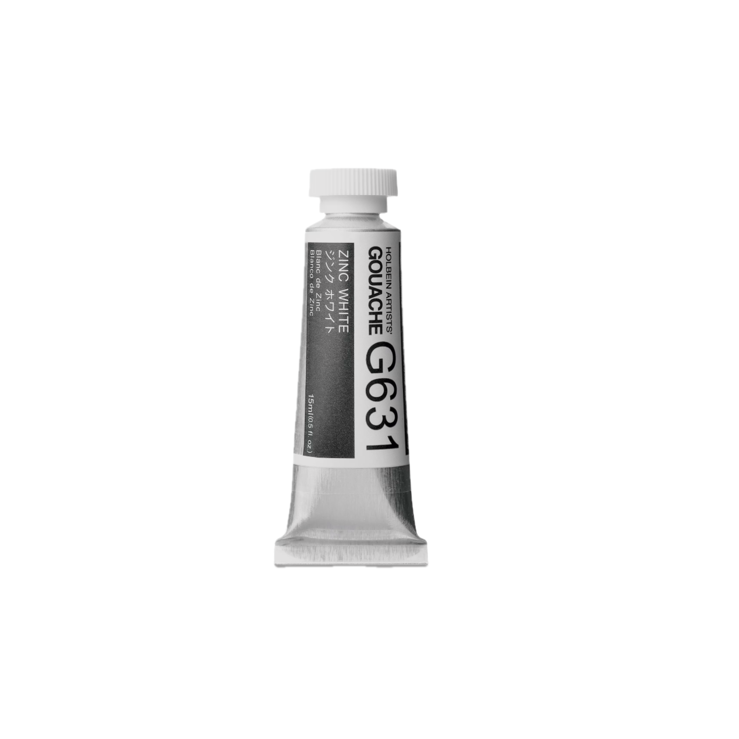 HOLBEIN ARTISTS' GOUACHE 15ML ZINC WHITE G631 3