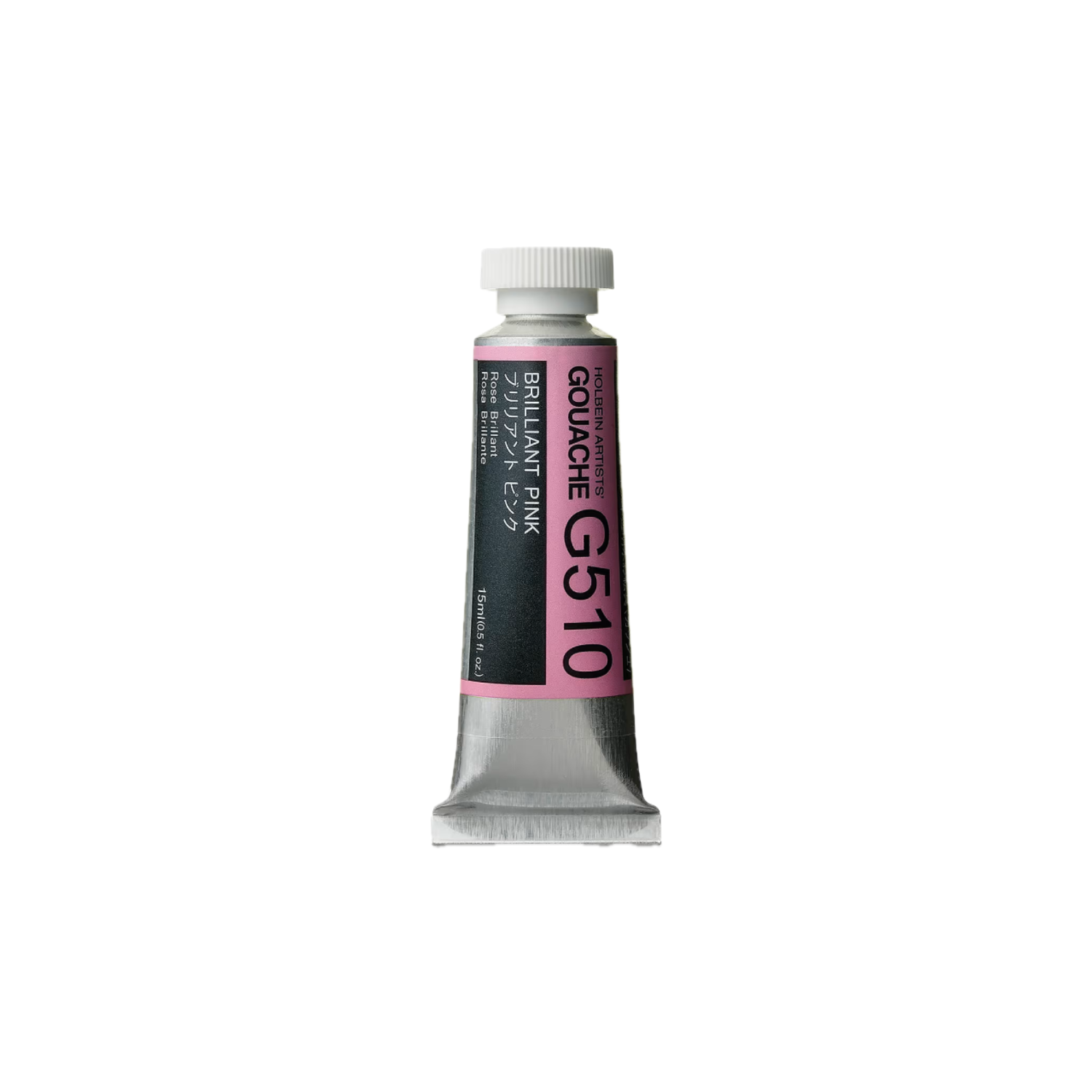 HOLBEIN ARTISTS' GOUACHE 15ML BRILLIANT PINK G510 3