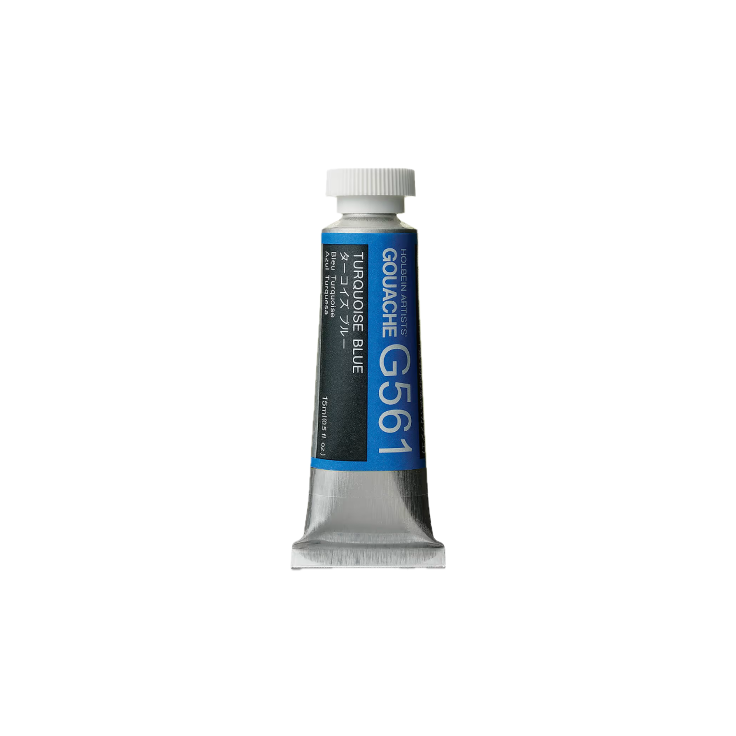 HOLBEIN ARTISTS' GOUACHE 15ML TURQUOISE BLUE G561 3