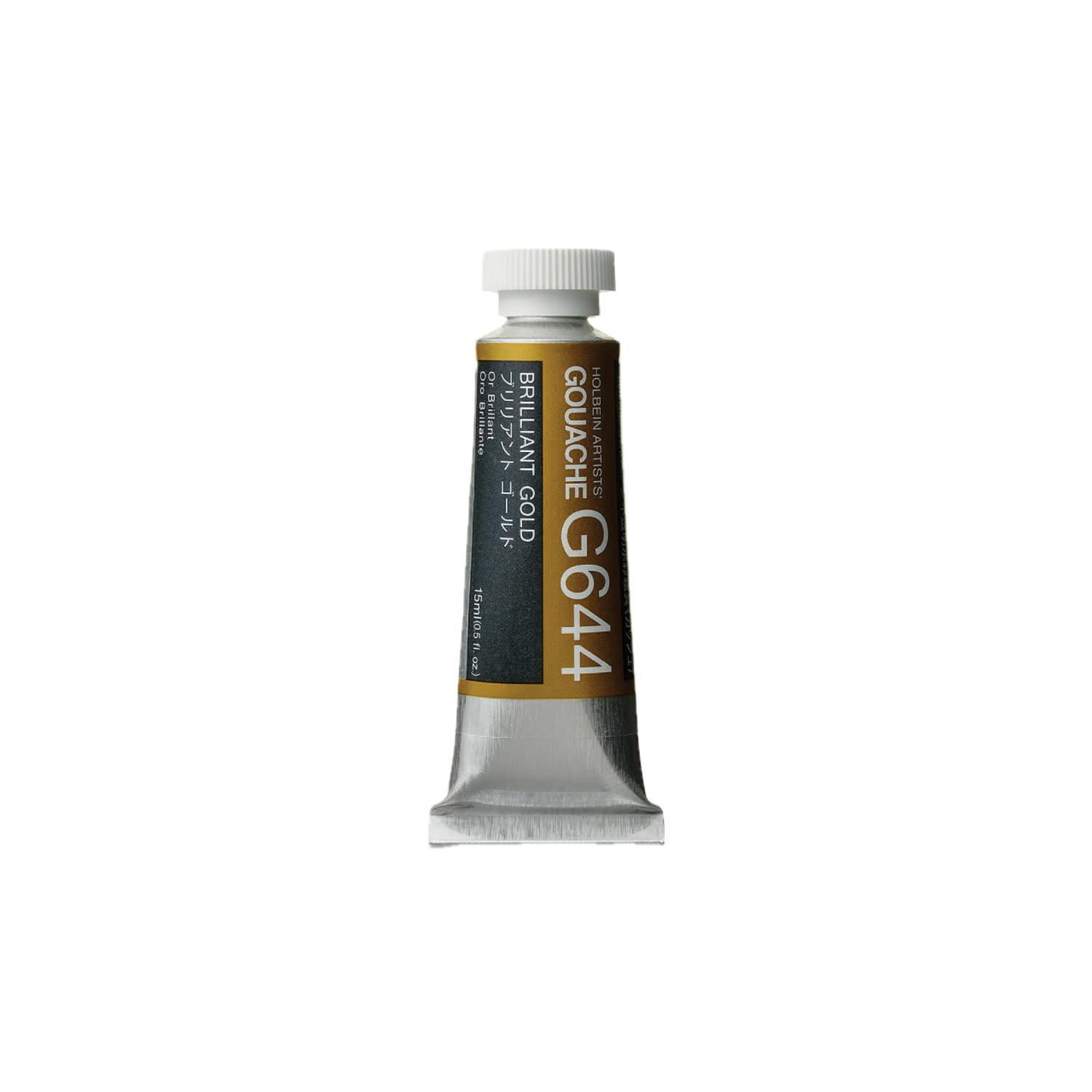 HOLBEIN ARTISTS' GOUACHE 15ML BRILJANT GOLD G644 3