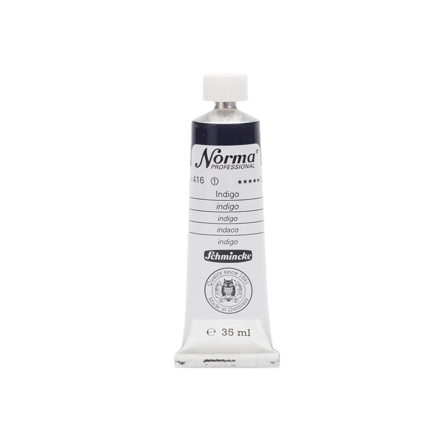 SCHMINCKE NORMA ÖLFARBE 35ML S1 416 INDIGO 3