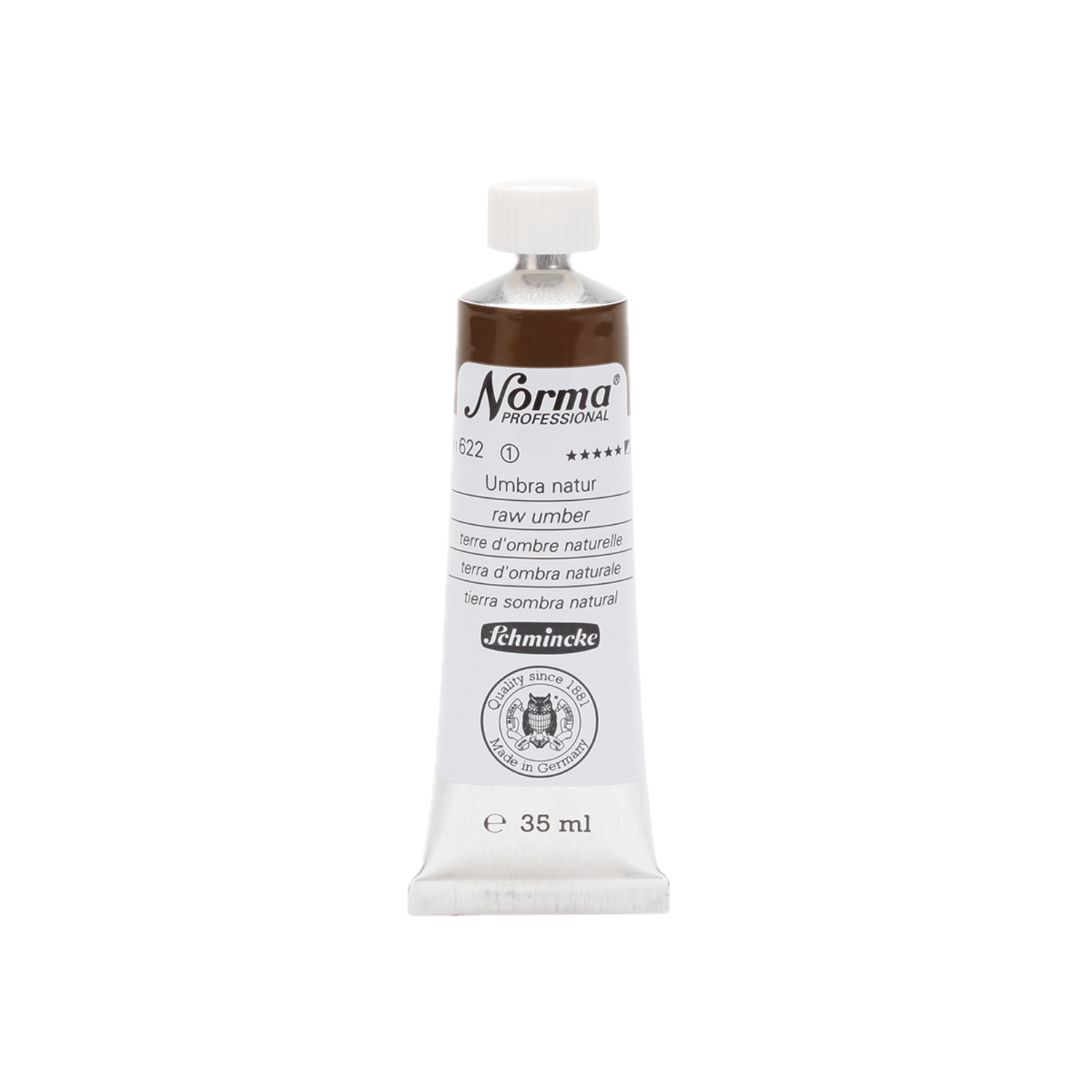 SCHMINCKE NORMA ÖLFARBE  35ML S1 622 UMBRA NATUR 3