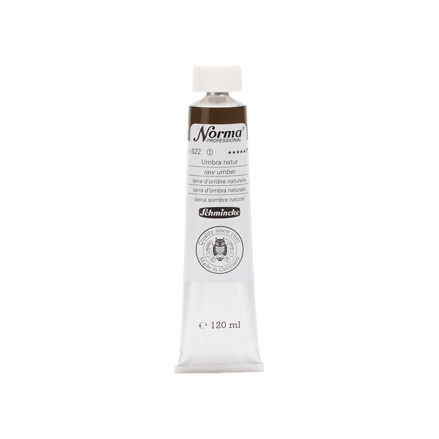 SCHMINCKE NORMA ÖLFARBE 120ML S1 622 UMBRA NATUR 3