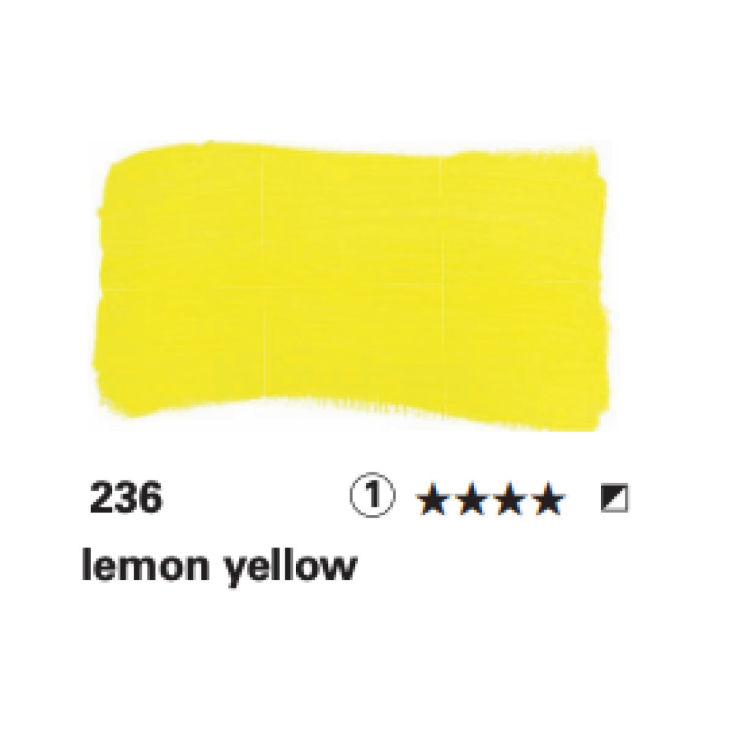 SCHMINCKE NORMA BLUE 120ML S1 236 LEMON YELLOW 2