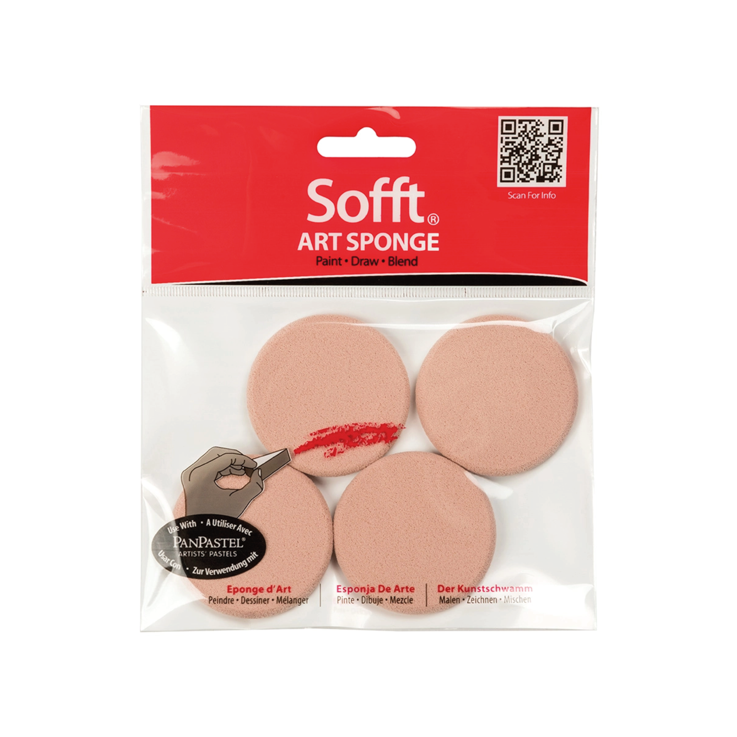 PANPASTEL SOFFT TOOLS  ROUND 4X 2