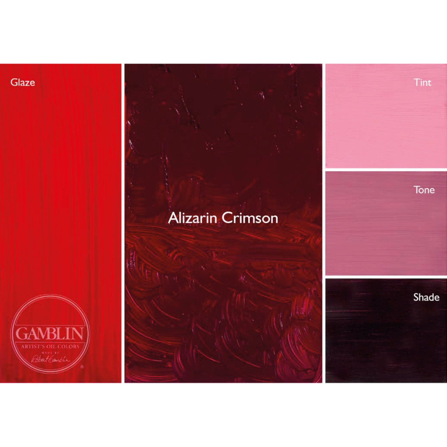 GAMBLIN 37ML ALIZARIN KARMESIN 1020 SERIE 3 2