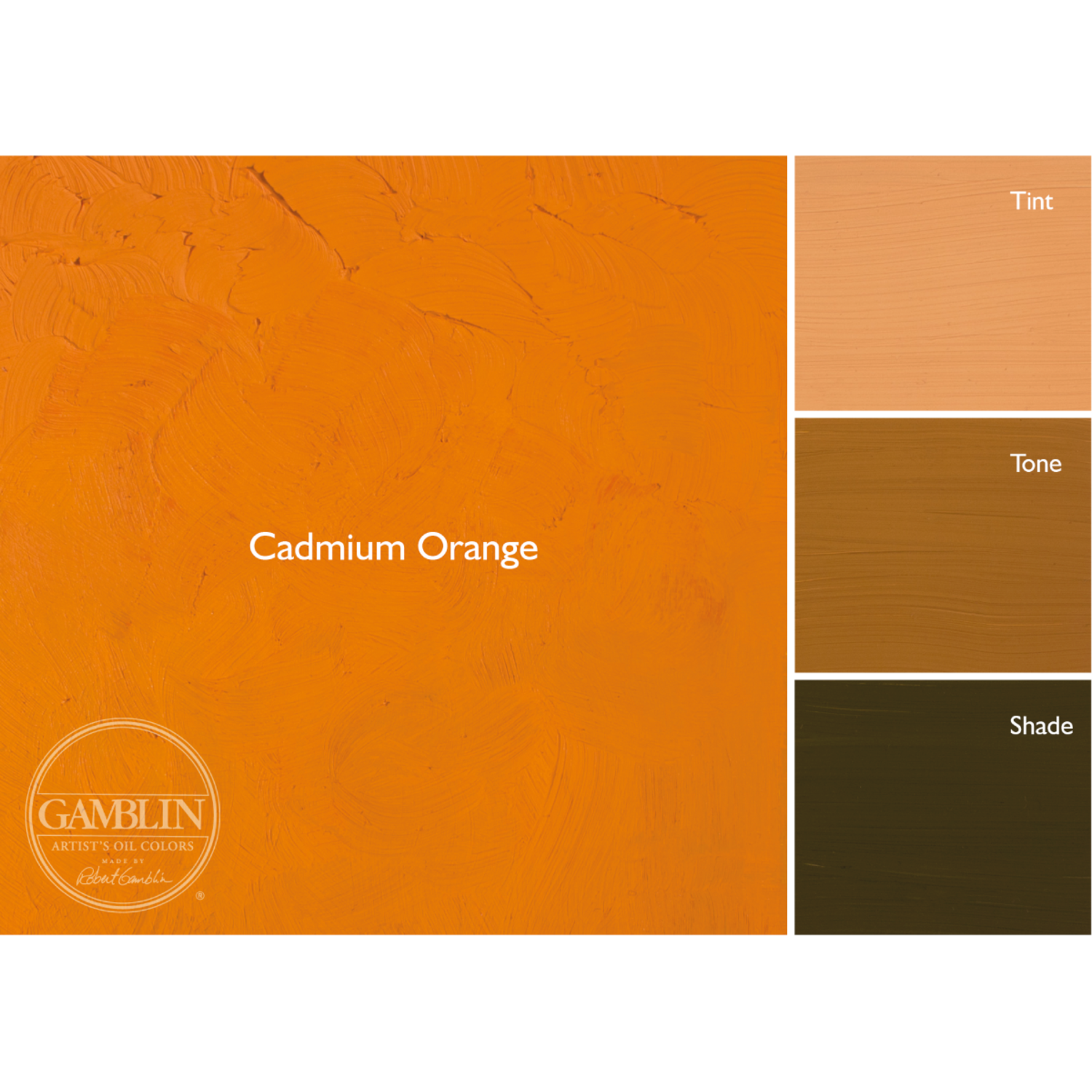 GAMBLIN 37ML KADMIUMORANGE 1120 SERIE 4 2