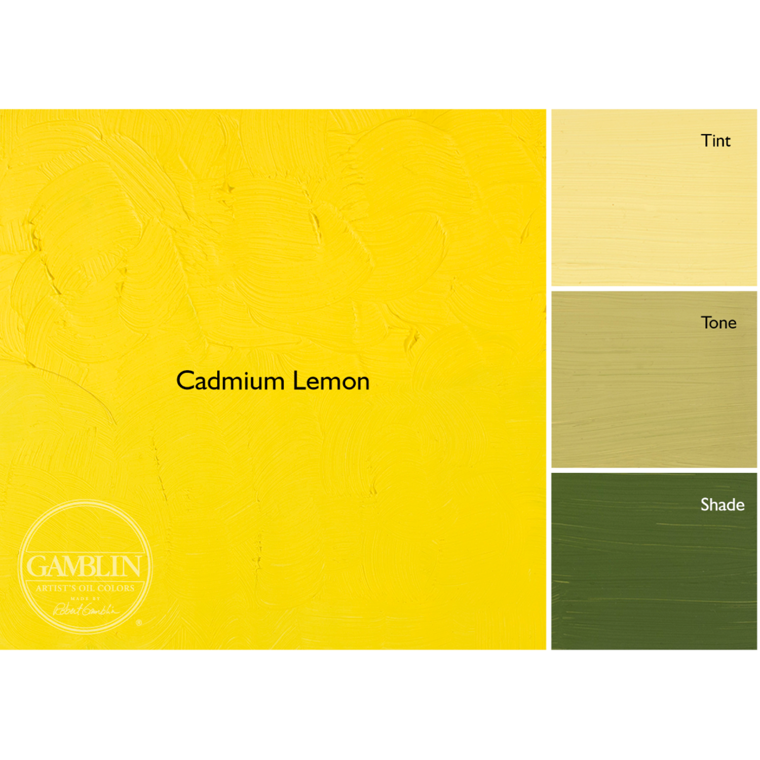 GAMBLIN 37ML KADMIUMGELB ZITRON 1165 SERIE 4 2